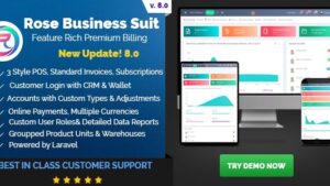 Rose Business Suite v8.0 b 140 Accounting, CRM and POS Software [Activated]