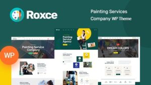 Roxce (v2.0.1) Painting Services WordPress Theme + RTL