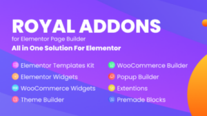 Royal Elementor Addons Pro v1.5.9 + v1.7.1010 (Activated)