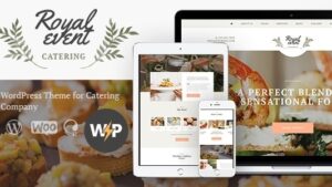 Royal Event v2.0 A Wedding Planner & Catering Company WordPress Theme + Elementor