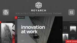 Royarch v.1.0 Architecture WordPress Theme