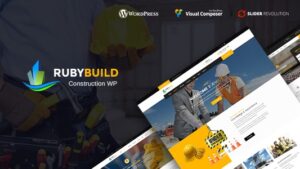 RubyBuild (v2.3) Building & Construction WordPress Theme