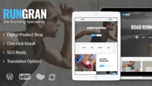 Run Gran (v1.1.7) Sports Apparel & Gear Store WordPress Theme