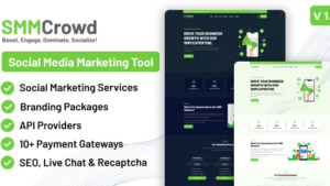 SMMCrowd v1.5.0 Marketplace of SMM Services
