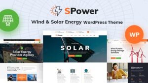 SPower v1.0 Wind & Solar Energy WordPress Theme