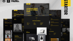 STARTOR - Agency & Company Elementor Template Kit