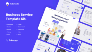 Sabertooth - Business Service Elementor Template Kit