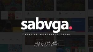 Sabvga v1.4 Modern & Creative Portfolio Theme**