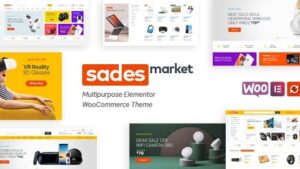 SadesMarket (v1.0.1) Multipurpose WordPress Theme