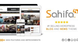 Sahifa v5.8.6 Responsive WordPress News  Magazine  Blog Theme [Activated]
