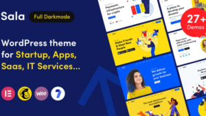 Sala (v1.1.7) Startup & SaaS WordPress Theme [Activated]
