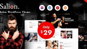 Salion v1.6.3 Hair Salon WordPress Theme