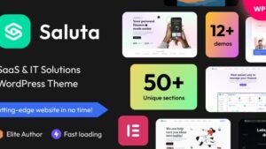 Saluta (v1.16) SaaS & IT Solutions WordPress Theme