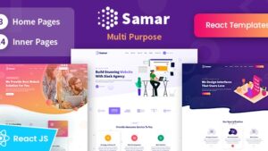 Samar (v2.0) Creative Agency React NextJs Template