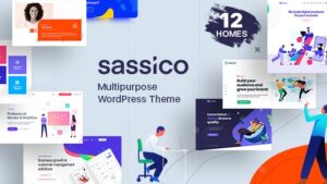 Fixed* Sassico v3.6 Multipurpose Saas Startup Agency WordPress Theme