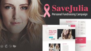 Save Julia v1.0.10 Donation & Fundraising Charity WordPress Theme