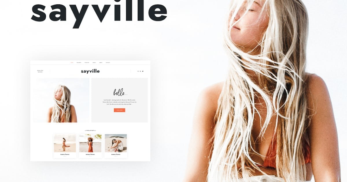 Sayville v1.1.0 WordPress Blog Theme