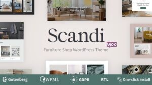 Scandi (v1.2.2) Decor & Furniture Shop WooCommerce Theme