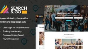Search & Go v.2.8 Modern & Smart Directory Theme