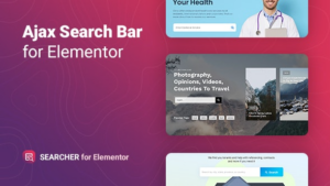 Searcher Ajax Search for Elementor v1.0.3