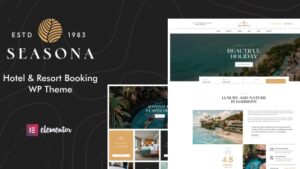 Seasona (v1.2.5) Hotel & Resort Booking WordPress Theme