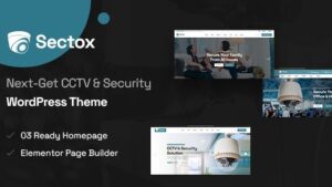 Sectox v1.1.3 CCTV & Security WordPress Theme