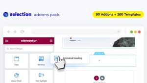 Selection (v1.12.9) Elementor Addons Pack for WordPress [Activated]
