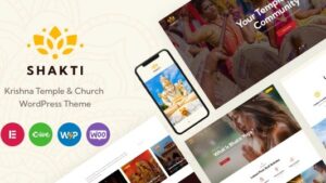 Shakti (v1.16.0) Krishna Temple & Church WordPress Theme