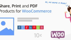 Share, Print and PDF Products for WooCommerce v3.1.2