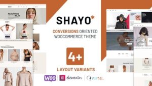 Shayo v.1.0.0 Fashion & Apparel WooCommerce Theme