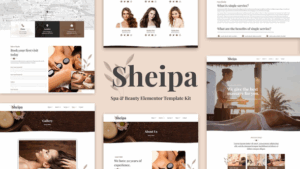 Sheipa - Spa & Beauty Elementor Template Kit