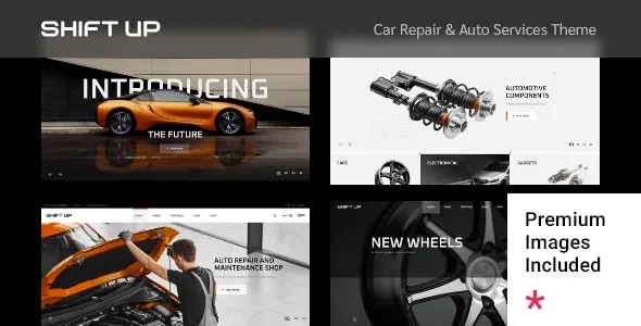 ShiftUp v1.1 Car Repair & Auto Services Theme