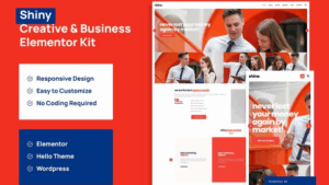 Shiny - Creative Business Agency Elementor Pro Template Kit