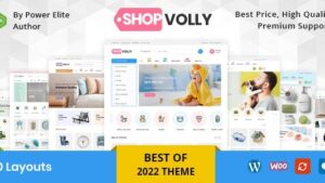 ShopVolly WP (v3.1.2) Multipurpose WooCommerce Theme