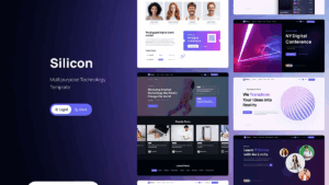 Silicon v1.4.0 Business / Technology Template + UI Kit