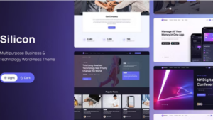 Silicon (v1.7.1) Multipurpose Technology WordPress Theme