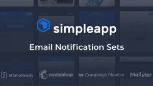 SimpleApp - Email Notification Sets 5 December 2022