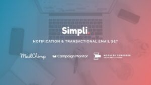 Simpli (v1.0.0) Notification & Transactional Email Templates with Online Builder