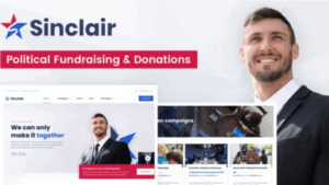 Sinclair v1.0.9 - Political Fundraising & Donations WordPress Theme