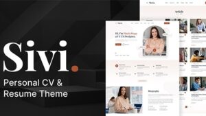 Sivi (v1.5) Personal CV/Resume Theme