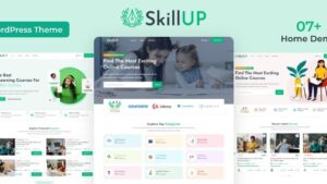 SkillUp v1.0.29 Online Education WordPress Theme