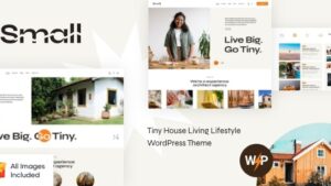 Small v1.12.0 Tiny House Living Lifestyle WordPress Theme