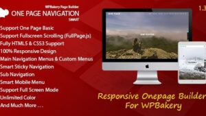Smart One Page Navigation v1.3.8 Addon For WPBakery Page Builder