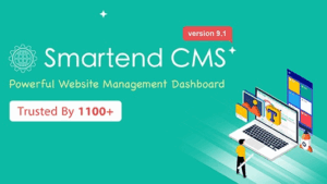 SmartEnd CMS (v10.0.4) Laravel admin dashboard
