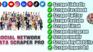 Social Network Data Scraper Pro v18.02