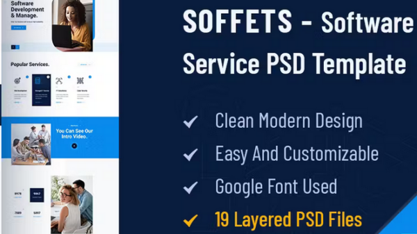 Soffets v1.0 Software and IT Service HTML Template