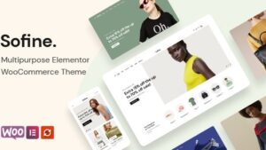 Sofine v1.0.6 Multipurpose Elementor WooCommerce Theme