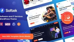 Softek (v3.0.5) Software & IT Solutions WordPress Theme