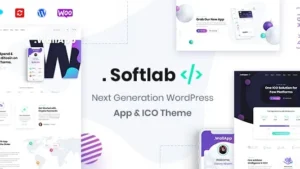Softlab v1.3.8 Startup and App WordPress Theme (Activated*)