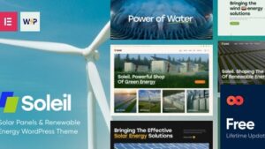 Soleil (v1.17.0) Solar Panels & Renewable Energy WordPress Theme